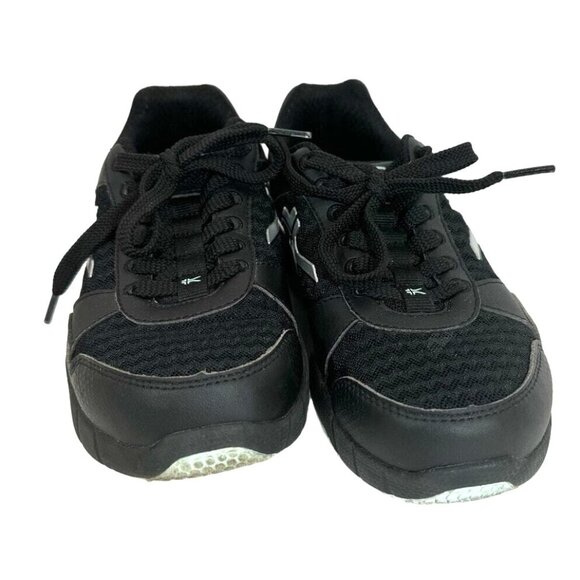 Kuru Quantum Black Logo Leather Lace Up Athletic Shoes Sneakers Womens Size 5.5 - Picture 3 of 11